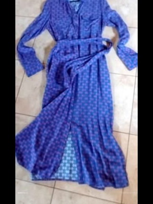 Semi-sheer dress size M, colorful