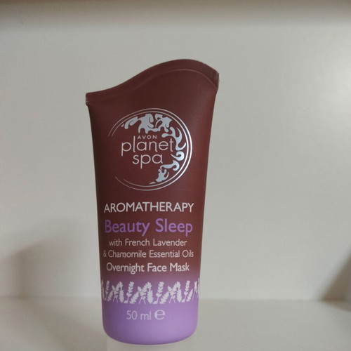 Face mask 50ml with lavender and chamomile scent, like new