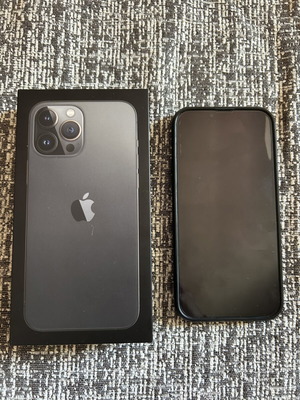 iPhone 13 Pro Max, λευκό, 128GB, με θήκη και τζαμάκι