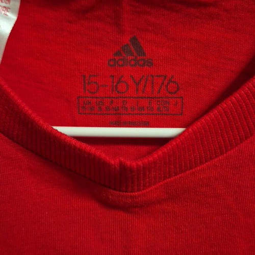 Nike short-sleeve t-shirt like new, red, size 176 cm
