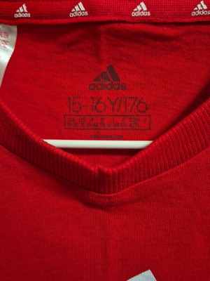 Nike short-sleeve t-shirt like new, red, size 176 cm