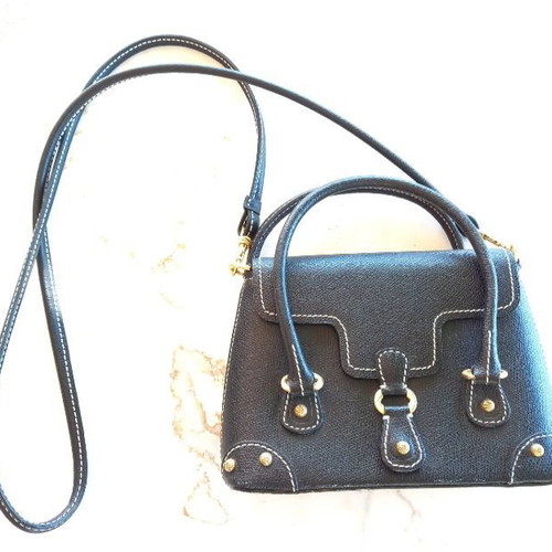 Folli Follie bag used, black with gold details