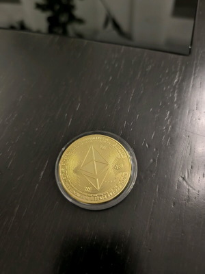 Metal Etherium coin new
