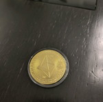 Metal Etherium coin new