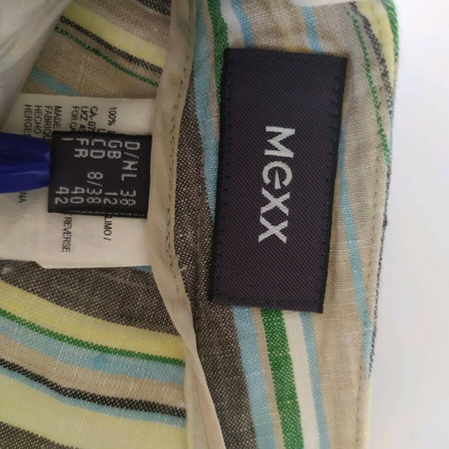 Mexx summer pants with stripes, like new, size L
