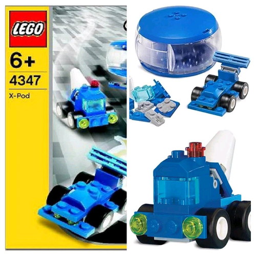Lego X-Pod 4347 Blue Vehicles New Collectible 2004
