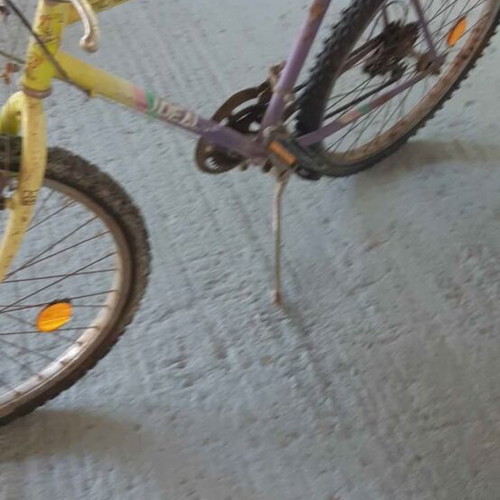 Bicycle used for beautiful rides, men's