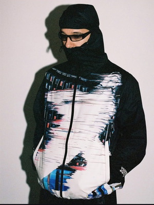 Ethismos x Muerte Dromeas Windbreaker μπουφάν καινούργιο, μέγεθος M, πολύχρωμο