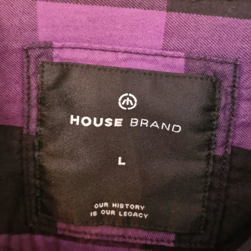 Long sleeve shirt House brand L like new, purple