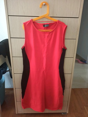 C&A dress new, red, size S