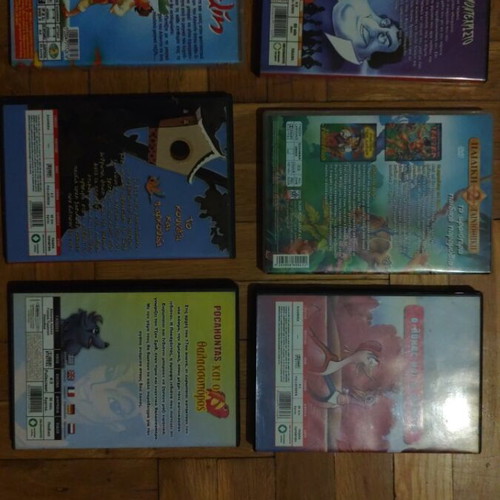 Children's Classic DVD Set 6 New Animated Movies