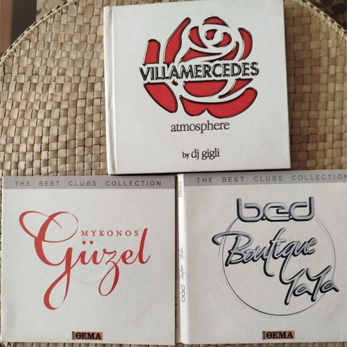 Club music collection 8 CDs used, 3 cases from Thema