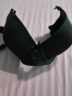 Bra Luna black plus size 85C new with bow