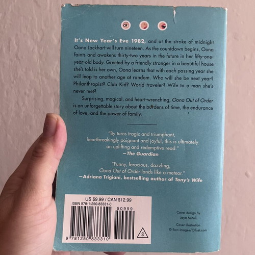 Oona Out of Order book, good read condition