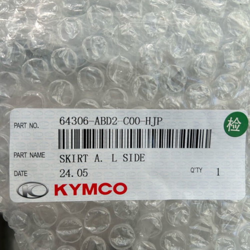 X-TOWN 300i ABS Special Edition left footrest used, genuine