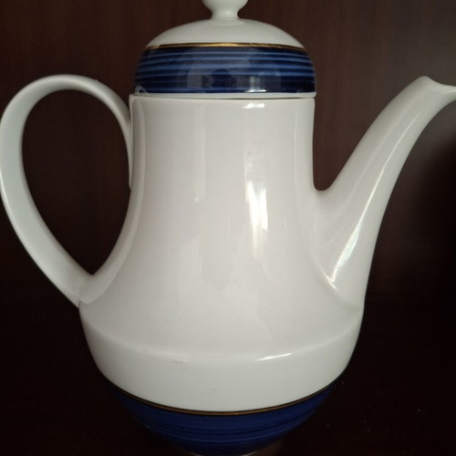Vintage Ionia GCHI Hellas porcelain coffee pot