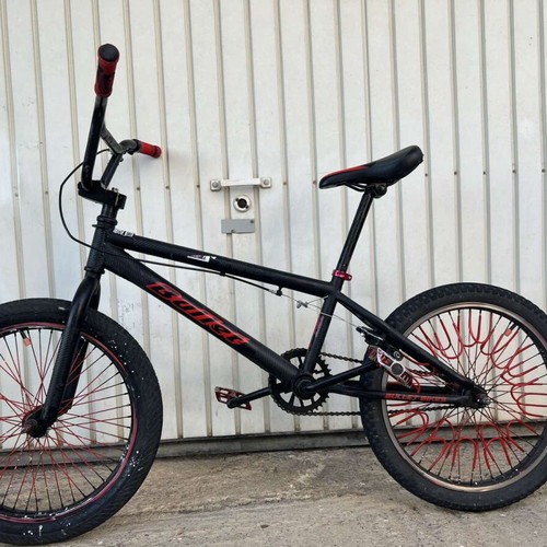 Bullet BMX bike, black, 20 inch wheels