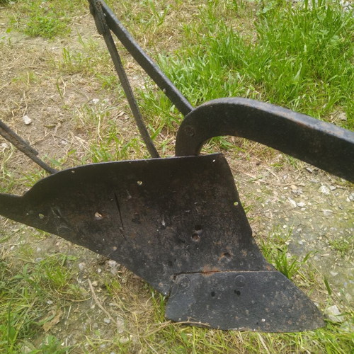 Plow used, needs painting