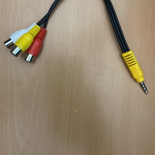 RCA AV cable male to female, unused