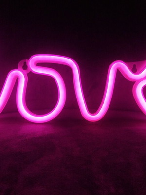 LED Love lamp like new