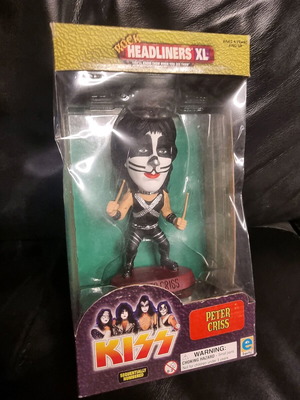KISS Peter Criss Headliners XL like new