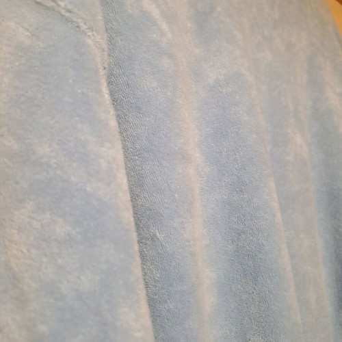 Baby Blue Terry Shirt like new, size S