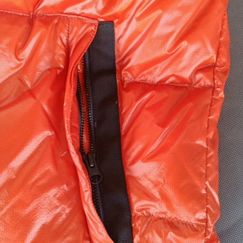 La Martina vest with down filling, like new, orange, size XL