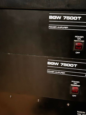 ΤΕΛΙΚΟΣ ΕΝΙΣΧΥΤΗΣ - BGW 7500T X 2 - (2 STEREO AMPS - 750W)