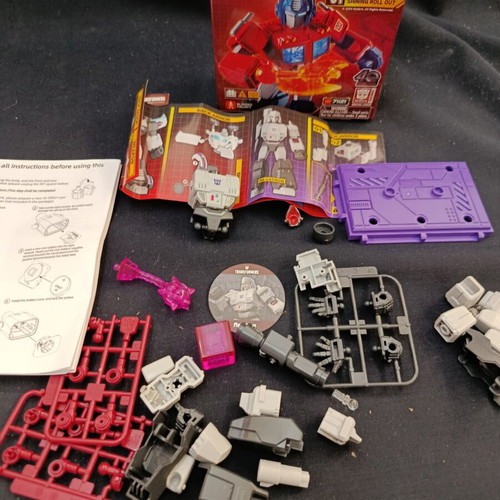 Transformers Blokees Shining Version 01 Megatron figure like new with weapon