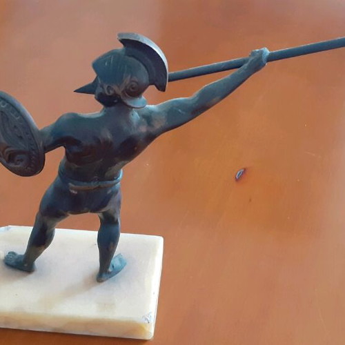 Bronze statue of Achilles used, heavy