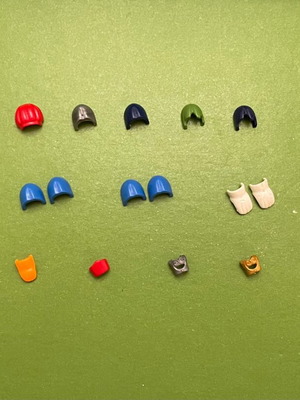 Playmobil σκόρπιες μονές μανσέτες βραχιόλια γάντια
