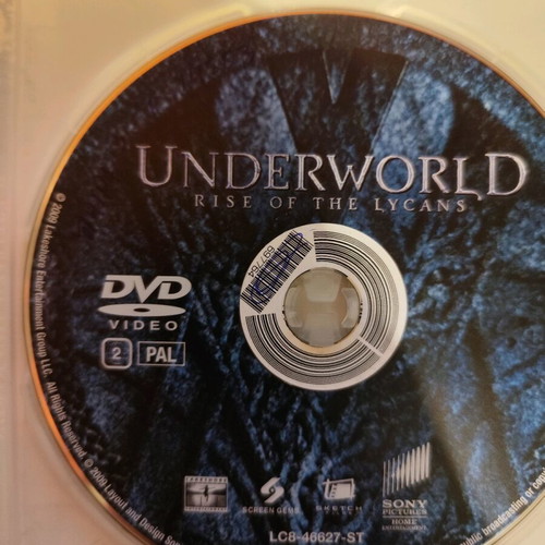 Underworld The Rise of Lycans DVD like new with subtitles