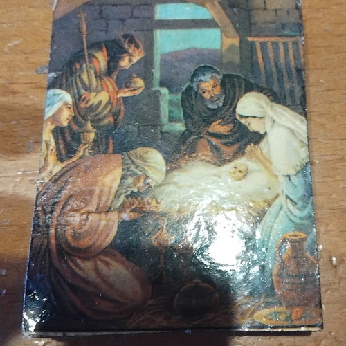 Christian icon The birth of Jesus Christ like new