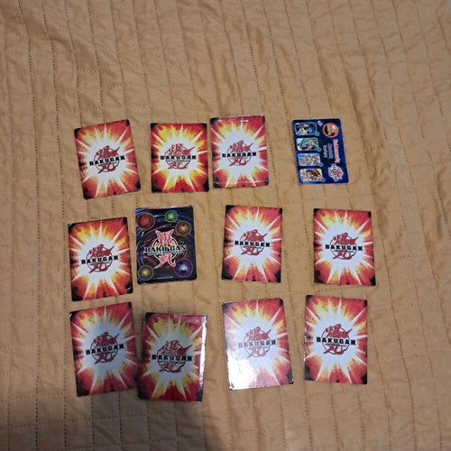 Κάρτες Bakugan μεταχειρισμένες και μεταλλικές