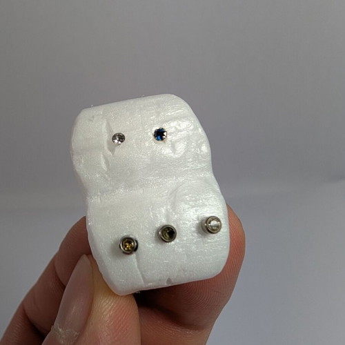 Nose earrings used, pack of 5