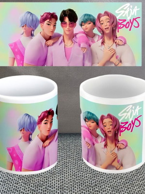 Saja Boys mug new, KPop Demon Hunters