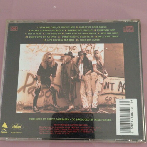 Poison Flesh & Blood CD like new American edition