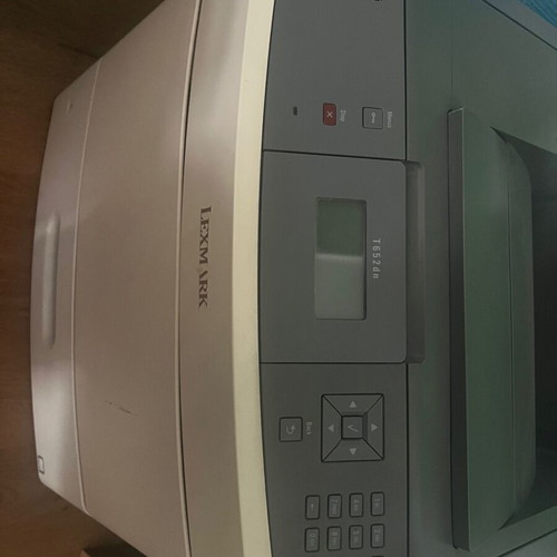 Lexmark T652dn Laser Printer used, duplex network