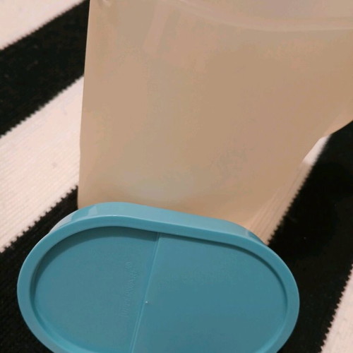 Tupperware small jug with lid used