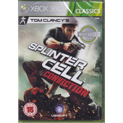Tom Clancys Splinter Cell Conviction Xbox 360 game new, Classics