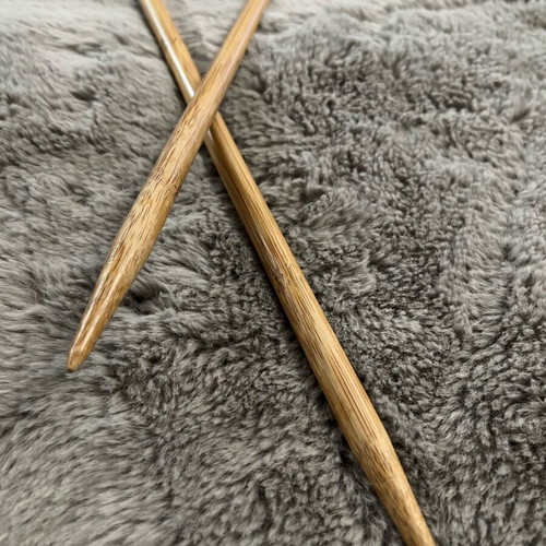Pony wooden knitting needles used