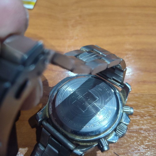 Ανδρικό ρολόι Timex μεταχειρισμένο, ασημί