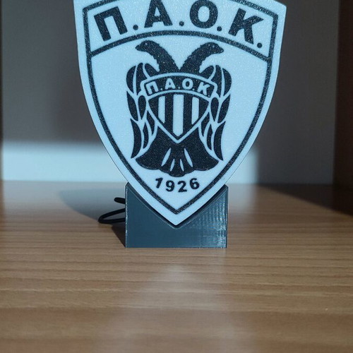 PAOK light sign new with led and usb cable