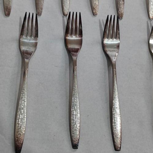 TWA Vintage Silver-Plated Cutlery Set used with Patina