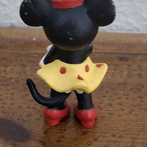 Mickey & Minnie Mouse vintage 80s figure set used, PVC