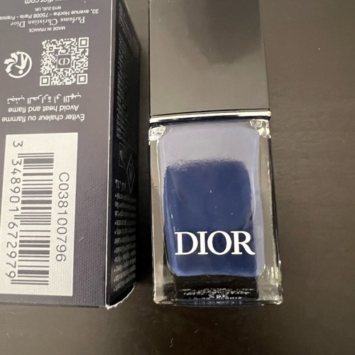 Dior Vernis 796 Denim Nail Polish new with gel effect