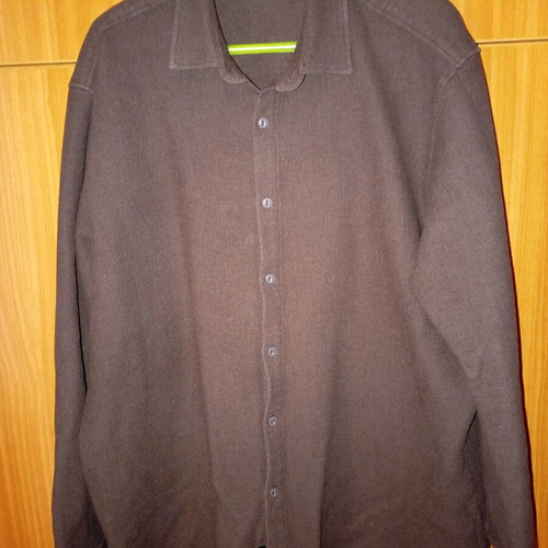 Pull & Bear brown shirt XL like new, ideal for winter