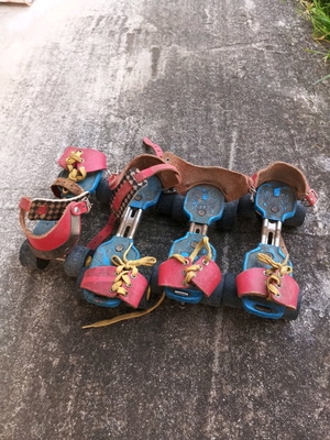 Πατίνια 80's μεταχειρισμένα, 2 ζευγάρια