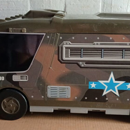 Micro Machines Military Combat Carrier Van playset used