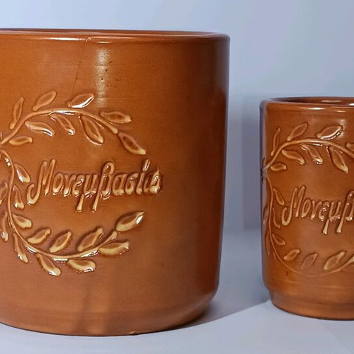 Monemvasia ceramics used, set of two pieces with crack